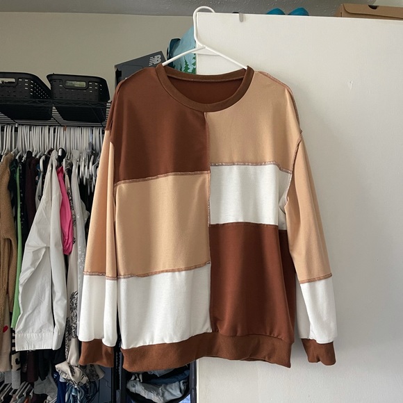 SHEIN Sweaters - Shein color block sweater